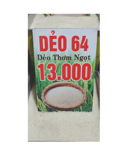 Gạo Dẻo 64 Long An