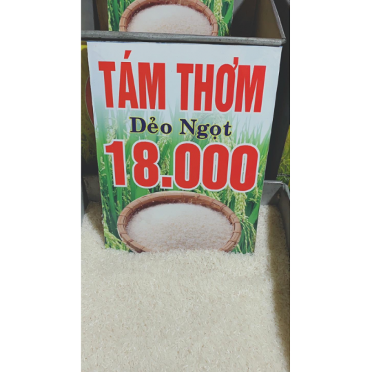 Gạo Tám Thơm Gía Rẻ