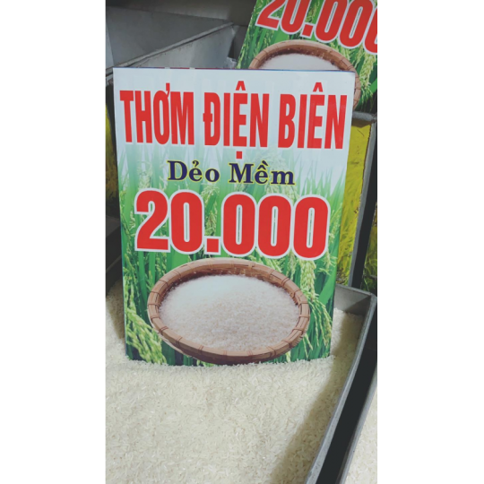 Gạo Thơm Điện Biên Gía Rẻ